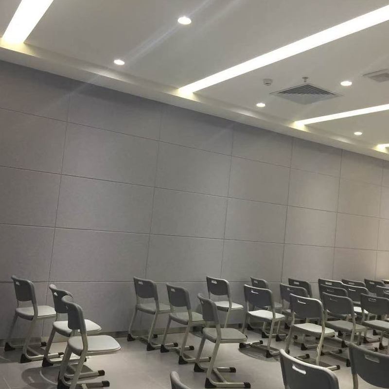 Pannello Fonoassorbente in Fibra di Poliestere Scanalata Resistente al Fuoco, per Trattamento Acustico Cinema/KTV