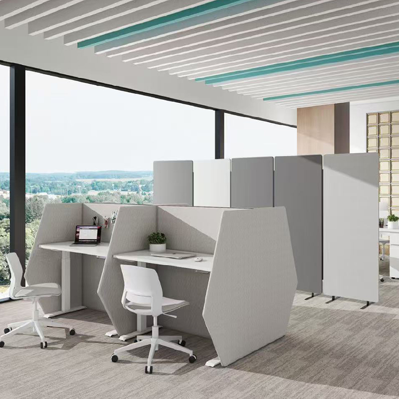 Spesonic Fabbrica di pannelli acustici Pannelli acustici in tessuto avvolto in tessuto rivestito in tessuto Schermi acustici da scrivania Spesonic Fabbrica di pannelli acustici Pannelli acustici in tessuto avvolto in tessuto rivestito in tessuto Schermi acustici da scrivania