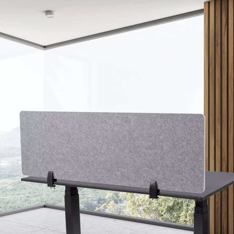 Spesonic Divisore da scrivania in fibra di poliestere ecologica PET Schermo da scrivania acustico in poliestere fonoassorbente Spesonic Divisore da scrivania in fibra di poliestere ecologica PET Schermo da scrivania acustico in poliestere fonoassorbente