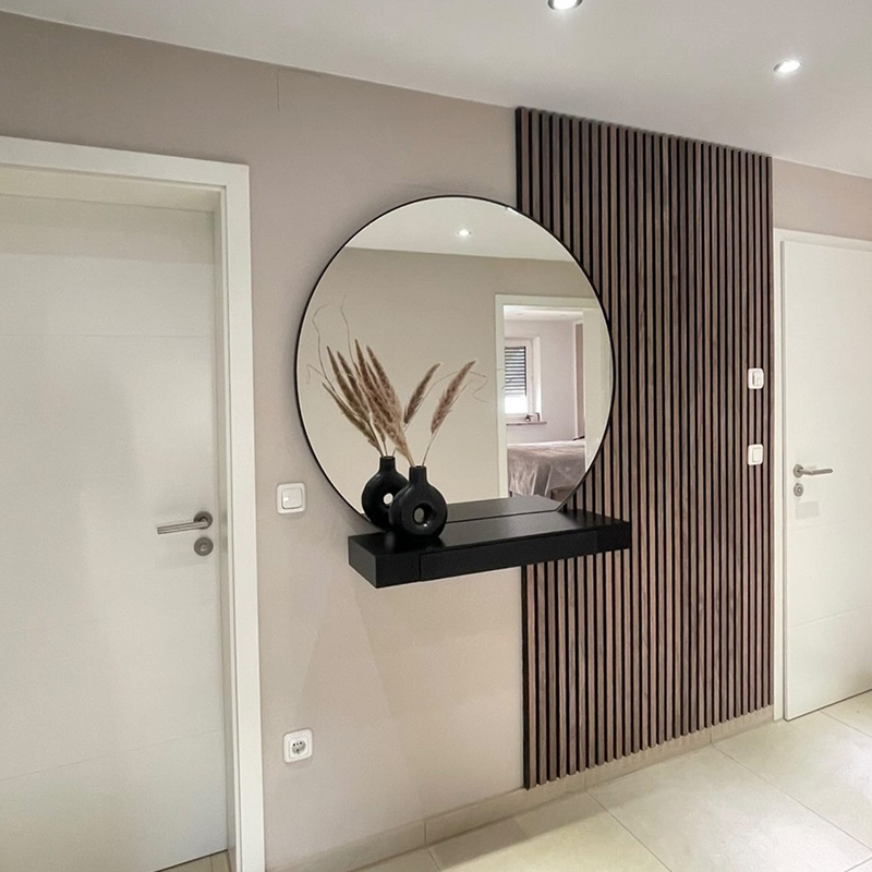 Materiali Vari Listelli in Legno Decorazioni per Ufficio Pannelli a Parete Grigliati Pannelli Fonoassorbenti Graphic Design Soluzione Progettuale