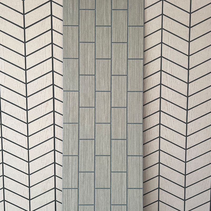 Pannelli in schiuma per pannelli a parete acustici in legno impiallacciato in stile design industriale per applicazioni acustiche negli appartamenti