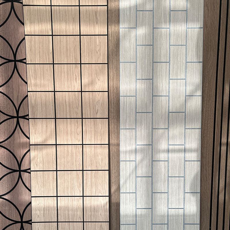 Pannelli in schiuma per pannelli a parete acustici in legno impiallacciato in stile design industriale per applicazioni acustiche negli appartamenti Pannelli in schiuma per pannelli a parete acustici in legno impiallacciato in stile design industriale per applicazioni acustiche negli appartamenti