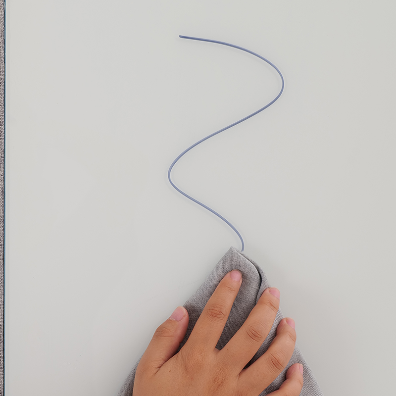 Pannelli in fibra di poliestere insonorizzati bianchi moderni per scrittura acustica per materiale in vetro divisorio per ufficio domestico Pannelli in fibra di poliestere insonorizzati bianchi moderni per scrittura acustica per materiale in vetro divisorio per ufficio domestico