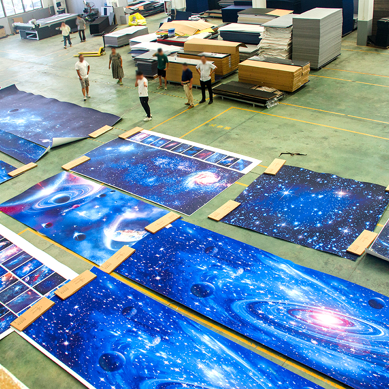 Soffitto con cielo stellato senza soluzione di continuità: romantico, HD, diretto in fabbrica per home theater/camere da letto