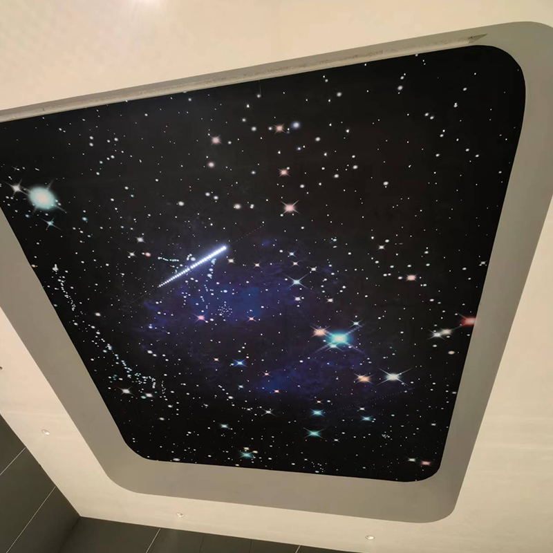 Barra luminosa da soffitto moderna Star Top per KTV Sala audiovisiva Fibra ottica Sky Star Proiettore decorativo Luce diretta Barra luminosa da soffitto moderna Star Top per KTV Sala audiovisiva Fibra ottica Sky Star Proiettore decorativo Luce diretta