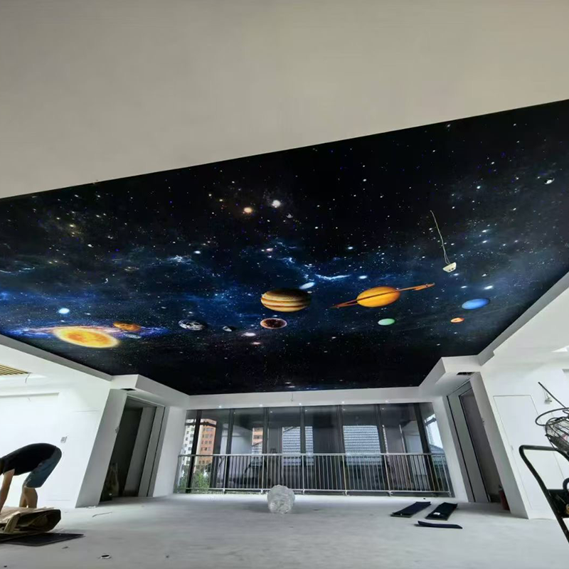 Barra luminosa da soffitto moderna Star Top per KTV Sala audiovisiva Fibra ottica Sky Star Proiettore decorativo Luce diretta Barra luminosa da soffitto moderna Star Top per KTV Sala audiovisiva Fibra ottica Sky Star Proiettore decorativo Luce diretta