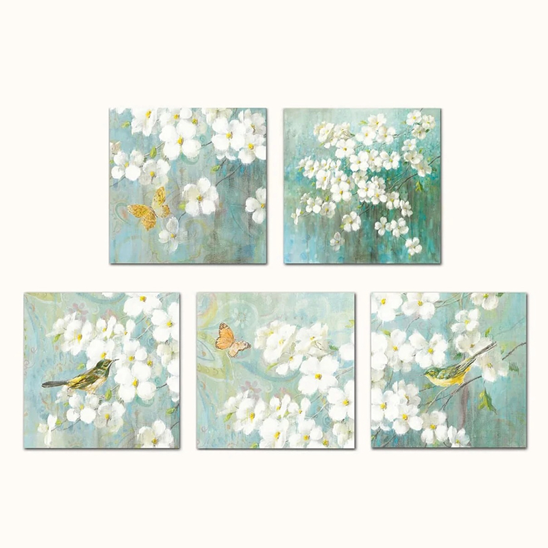 Pannello murale acustico a trasferimento termico in stile moderno - HD, fonoassorbente, per camera da letto/soggiorno