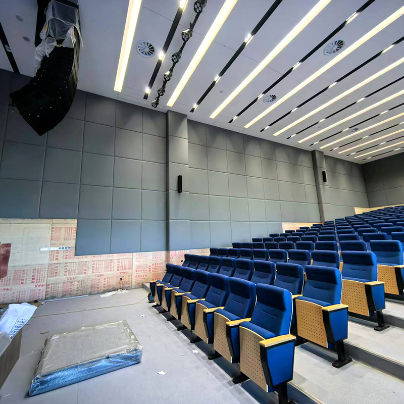 Pannelli acustici rivestiti in pelle con spugna efficaci nel proteggere le persone da lesioni