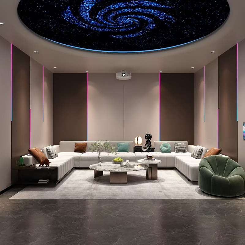 Home Theatre personalizzabile: moderno, fonoassorbente, diretto in fabbrica per soggiorni/camere da letto