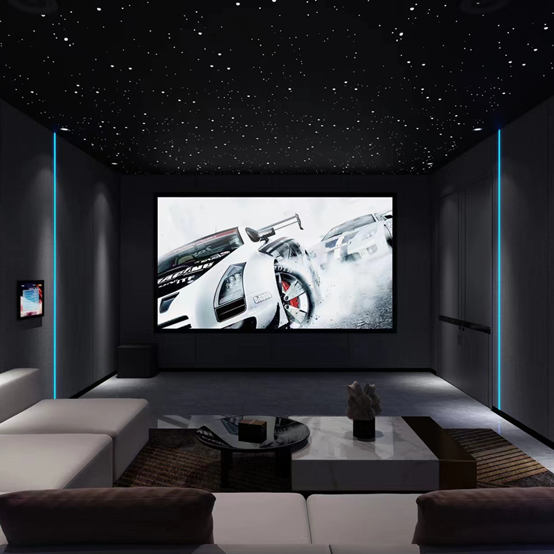 Rendering 3D gratuiti Home Theatre: personalizzato, insonorizzato, adatto a soggiorni/sale teatrali