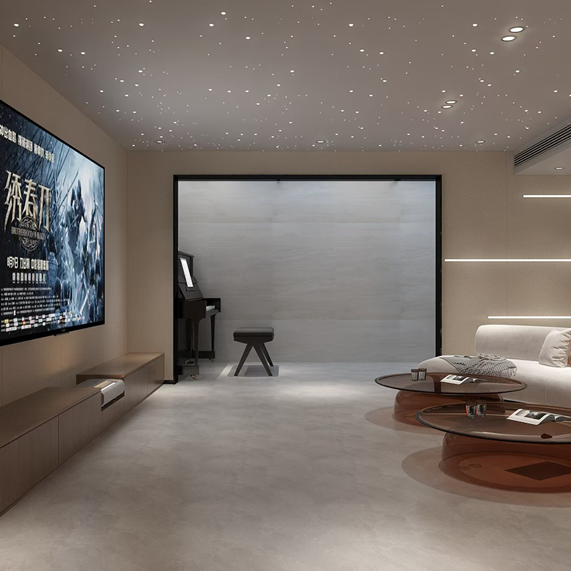 Home Theatre moderno e fonoassorbente: personalizzabile, facile da installare per camere da letto/zone soggiorno