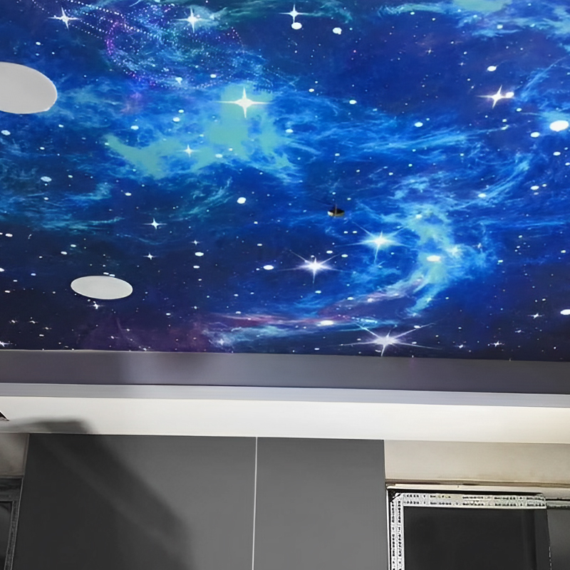 Soffitto a stella senza giunture - Personalizzabile, facile da installare, fonoassorbente per cinema/hotel