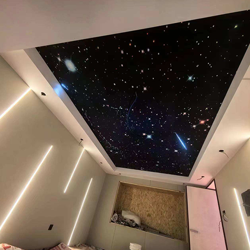 Soffitto con cielo stellato senza soluzione di continuità: romantico, HD, diretto in fabbrica per home theater/camere da letto