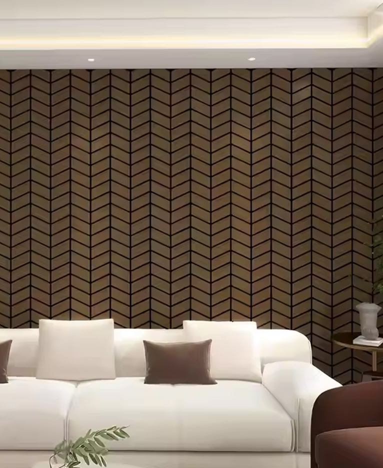 Pannelli acustici impiallacciati in legno 