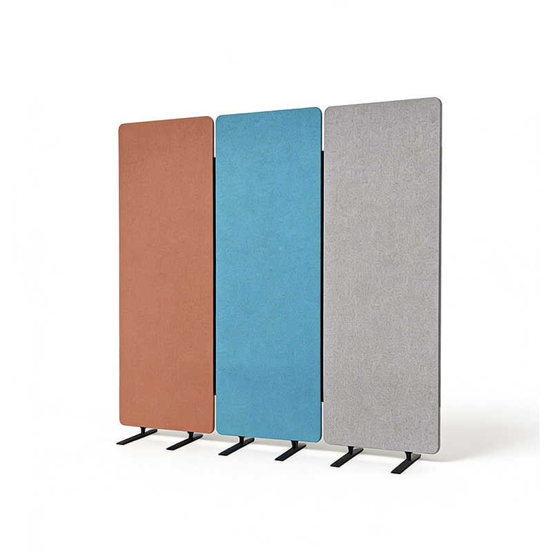 Schermo divisorio autoportante acustico per ufficio 1650×600×28mm
